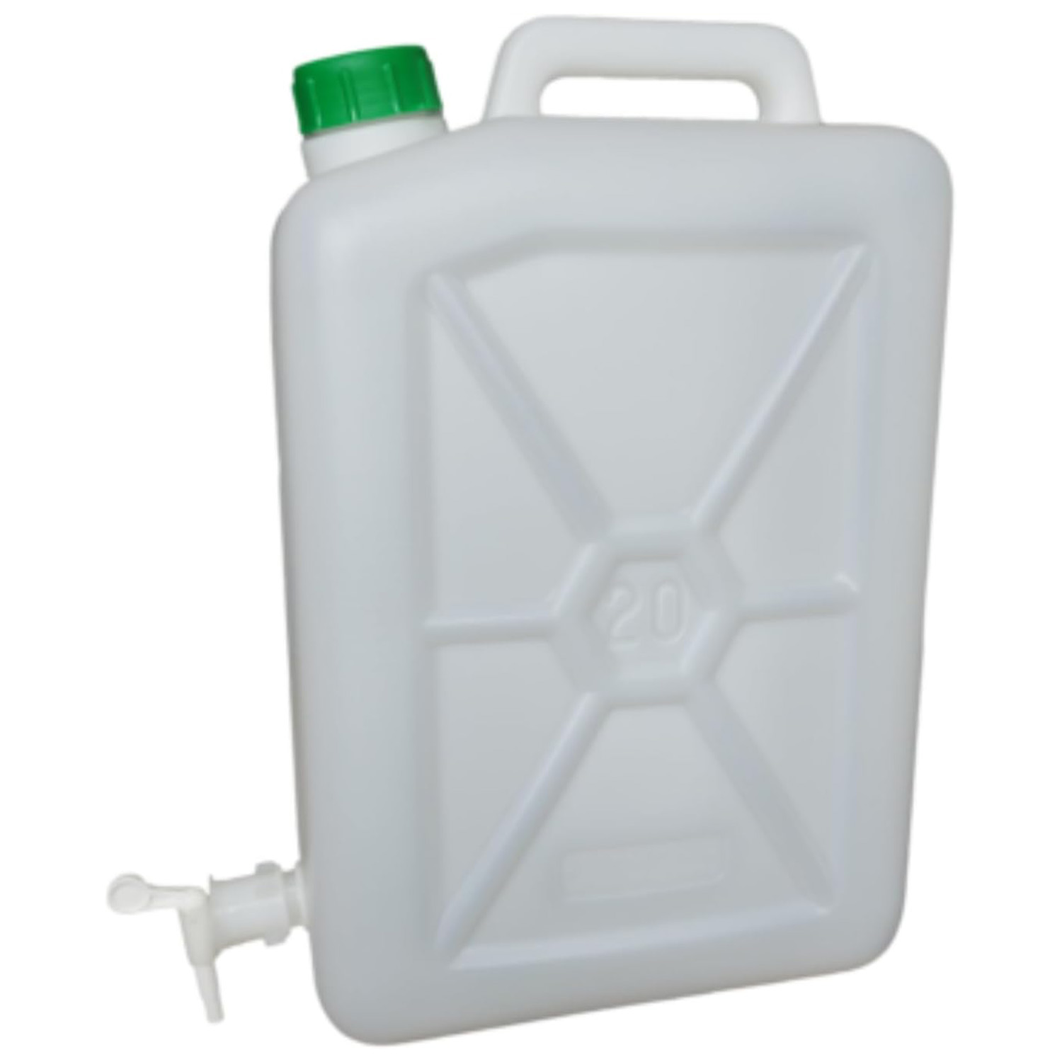 Ecoplast Tanica 20L Plastica Neutra Made in Italy foto 2